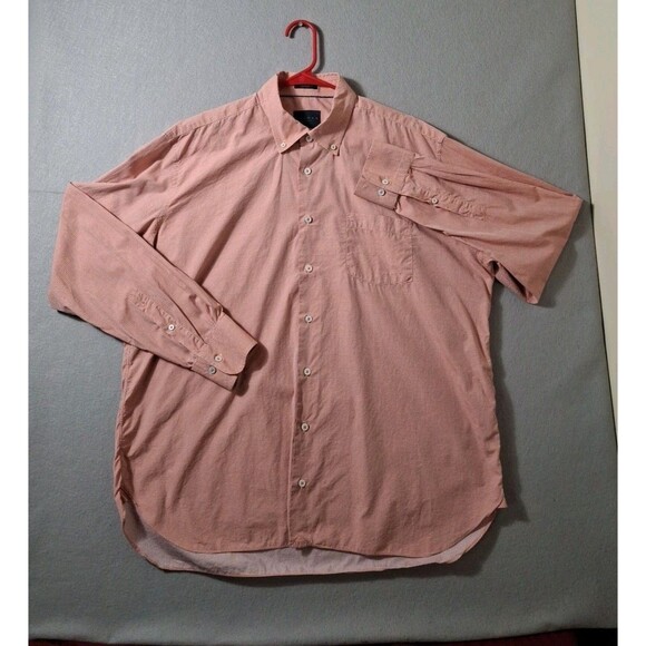 Calder Carmel Dress Shirt Men's XL Limited Edition 1/35 Red Check Long Sleeve - Picture 1 of 8